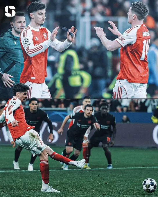 完美体育官网-点射绝平，哈弗茨在欧战赛事中4次主罚点球全部命中